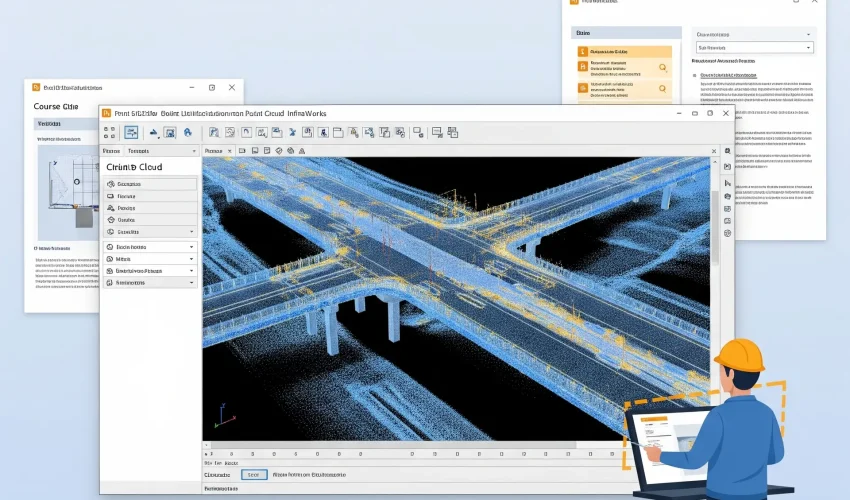 Cách làm việc với dữ liệu Point Cloud trong Civil 3D và InfraWorks