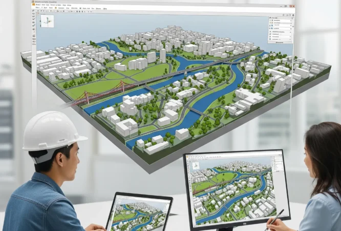 Giới thiệu InfraWorks cho thiết kế công trình, cảnh quan, môi trường